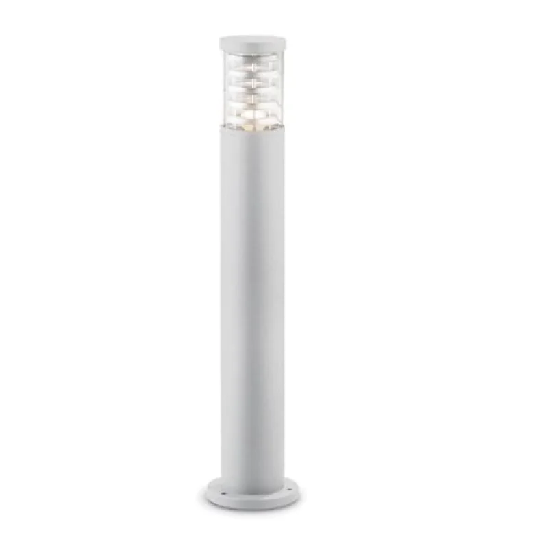 Bollard Lights Tronco PT1 Big White 109138 – Ideal Lux garden bollard in white, 1x60W, IP44