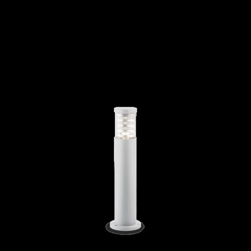 Външни стоящи лампи Tronco PT1 Small White 109145 – Ideal Lux градински стълб в бял, 1x60W, IP44