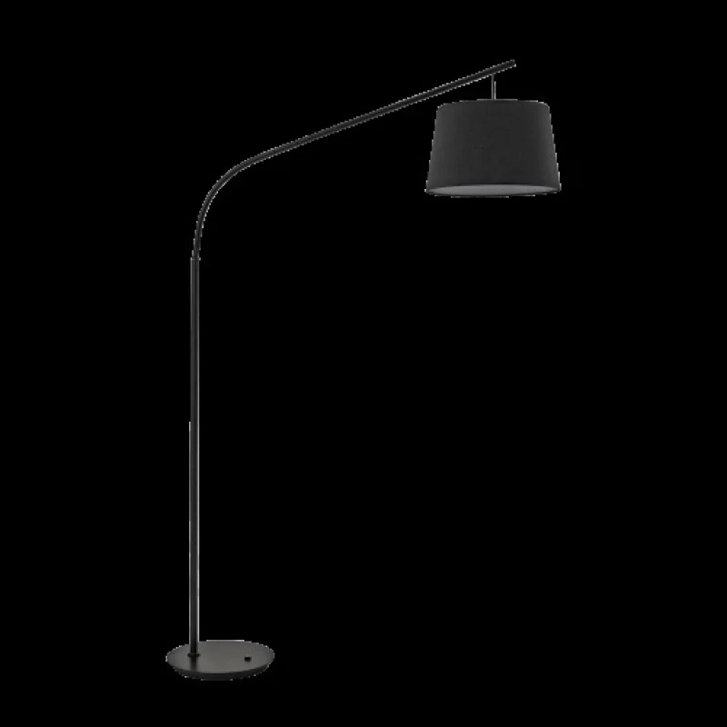 Daddy PT1 Nero 110363 – Ideal Lux лампион в черен, 1X60W, IP20