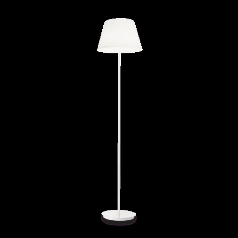Floor Lamps Cylinder PT2 111452 – Ideal Lux floor lamp in matt. white, 2X60W, IP20