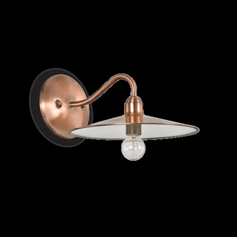Wall Lights Cantina AP1 COPPER 112695 – Ideal Lux wall light in copper, 1X40W, IP20