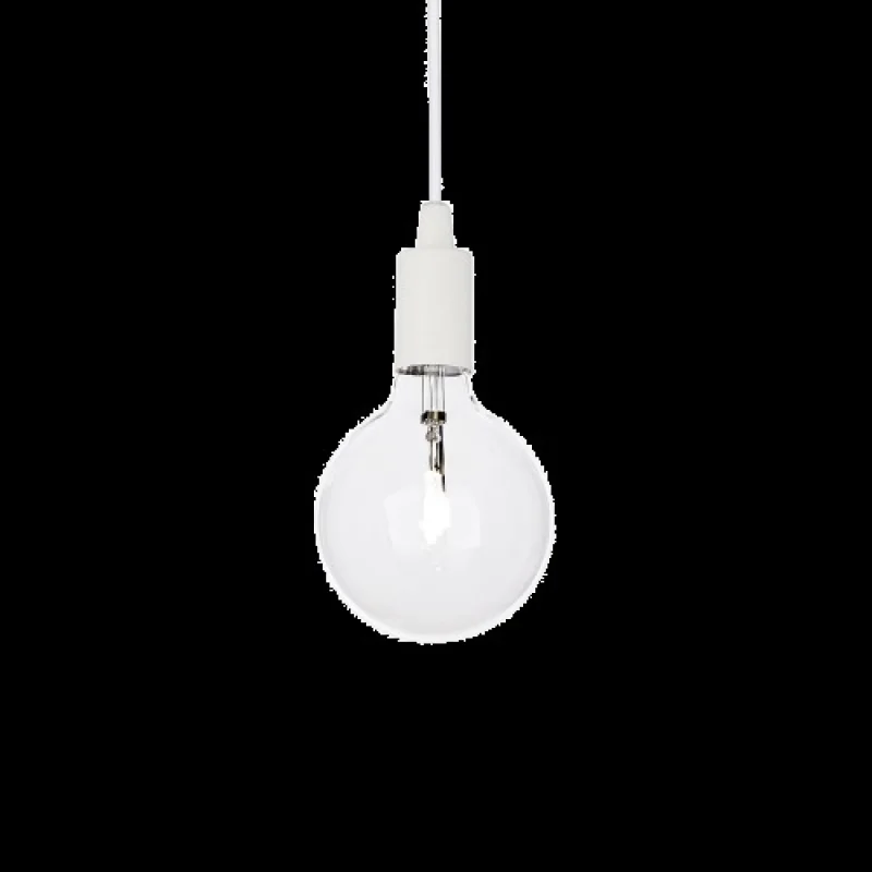 Пендели Edison SP1 113302 – Ideal Lux пендел в бял, 1X60W, IP20