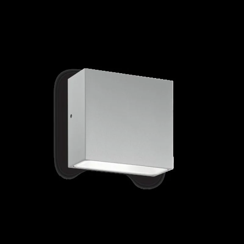 Outdoor Wall Lights Tetris-1 AP1 113760 – Ideal Lux facade wall light in grey, 1x15W, IP44
