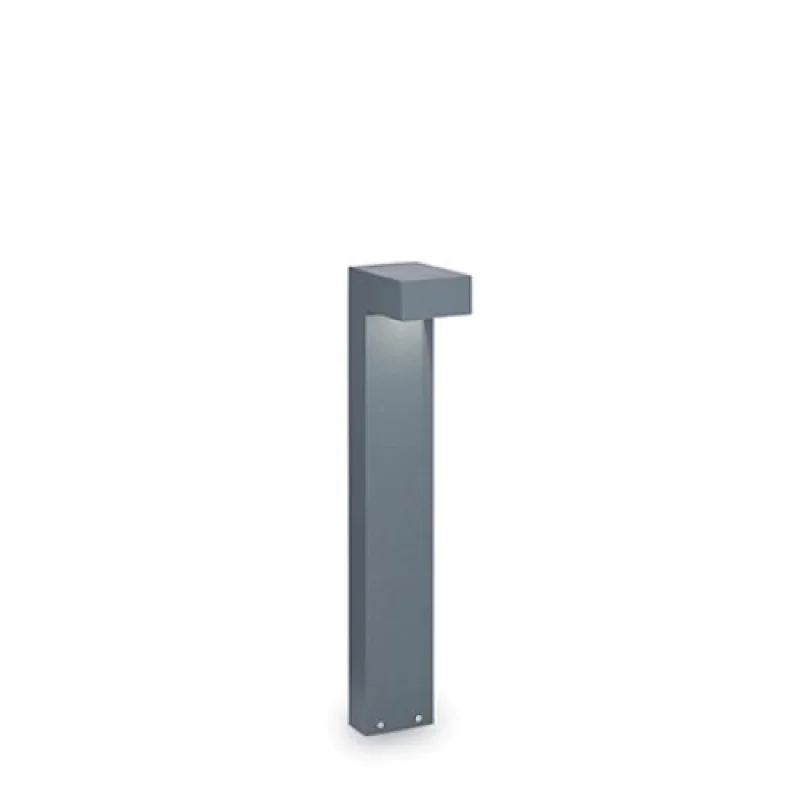 Bollard Lights Sirio PT2 SMALL 115078 – Ideal Lux garden bollard in anthracite, 2x15W, IP44
