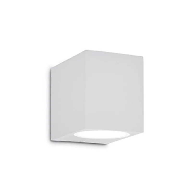 Outdoor Wall Lights Up AP1 WHITE 115290 – Ideal Lux facade wall light in white, 1x40W, IP44