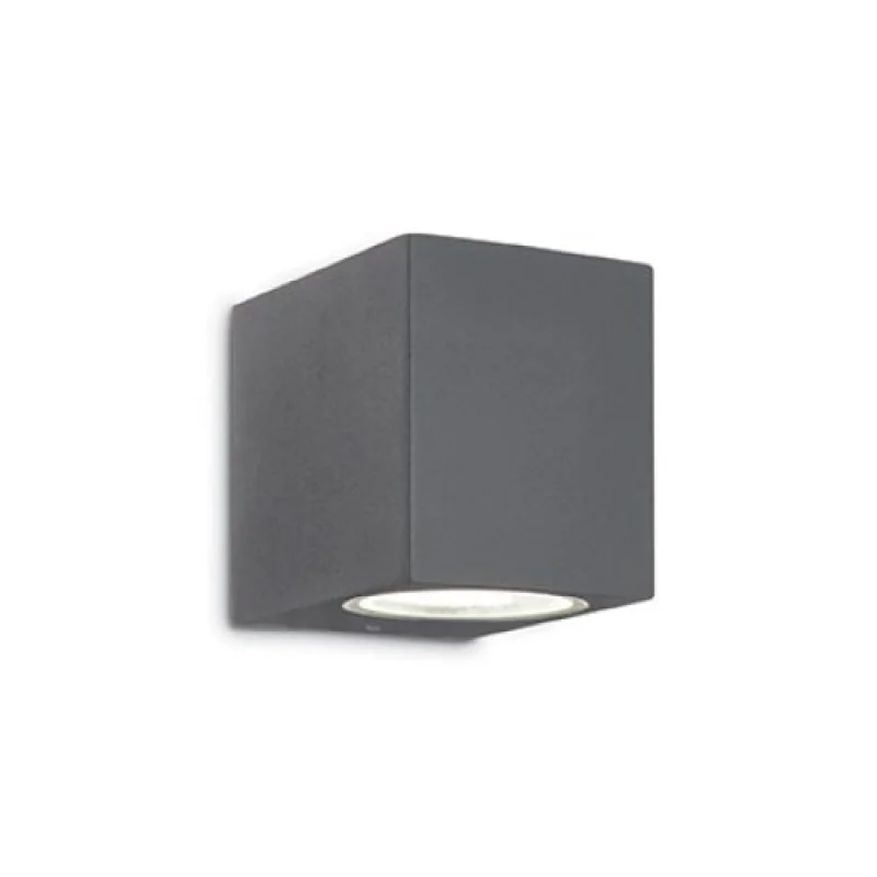 Outdoor Wall Lights Up AP1 ANTRACITE 115306 – Ideal Lux facade wall light in anthracite, 1x40W, IP44
