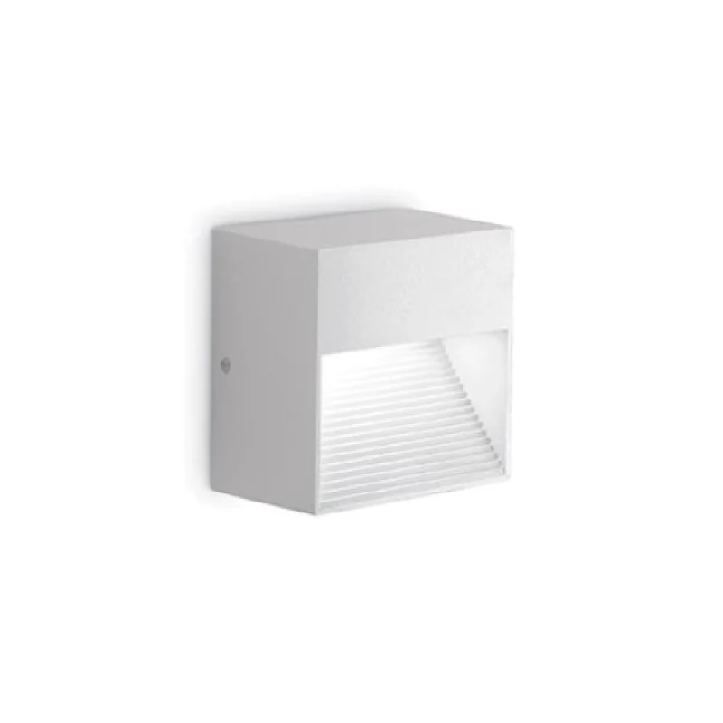Down AP1 115382 – Ideal Lux фасадна луна за външен монтаж в бял, 1x28W, IP44