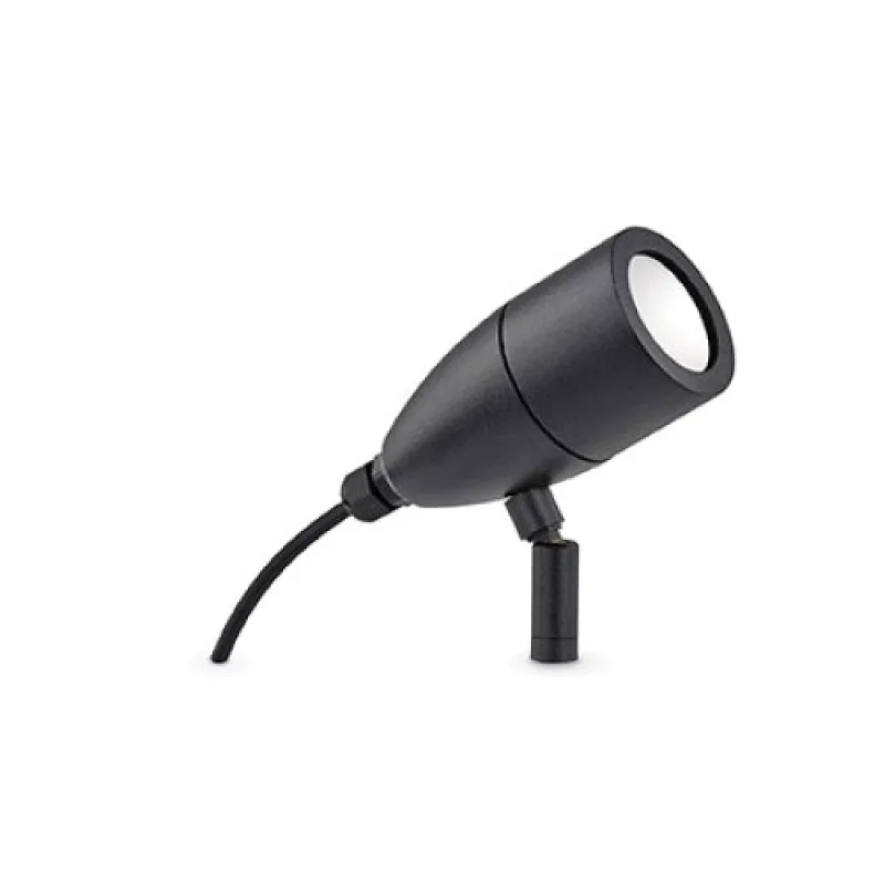 In 115429 – Ideal Lux градински прожектор с колче за земя в черен, 1x15W, IP54