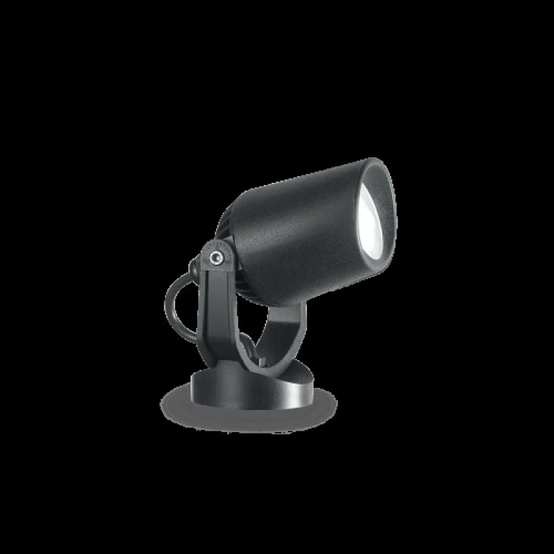 Външни стоящи лампи Minitommy PT1 NERO 120201 – Ideal Lux градински стълб в черен, 1X4,5W, IP66