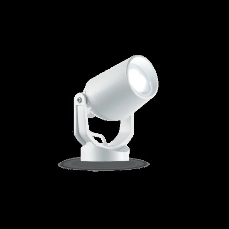 Bollard Lights Minitommy PT1 BIANCO 120218 – Ideal Lux garden bollard in white, 1X4,5W, IP66