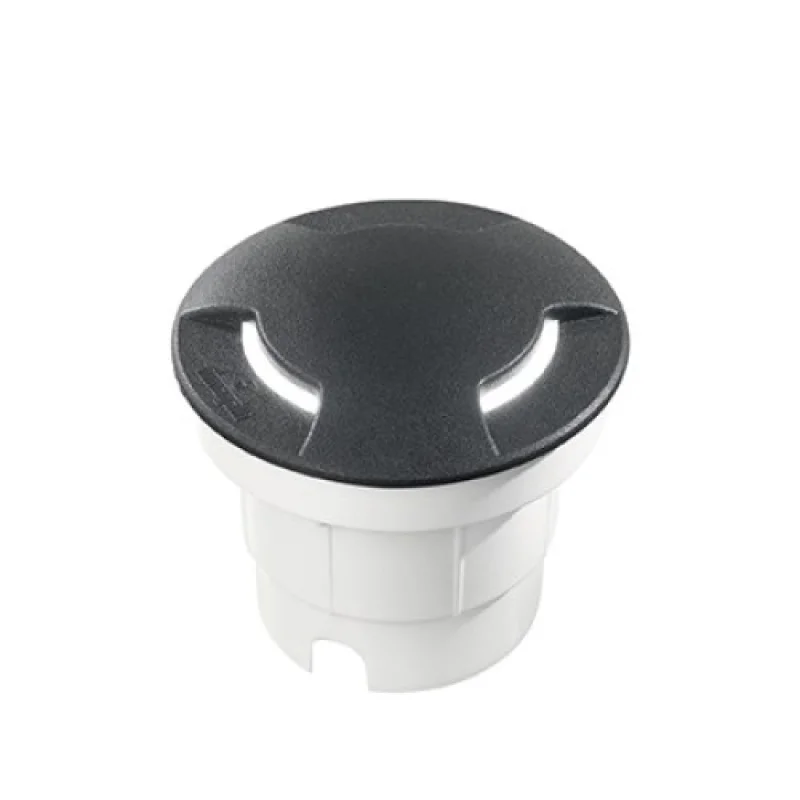 Луни за вграждане Cecilia PT1 B 120362 – Ideal Lux луна за вграждане в земя в черен, 1x23W, IP67