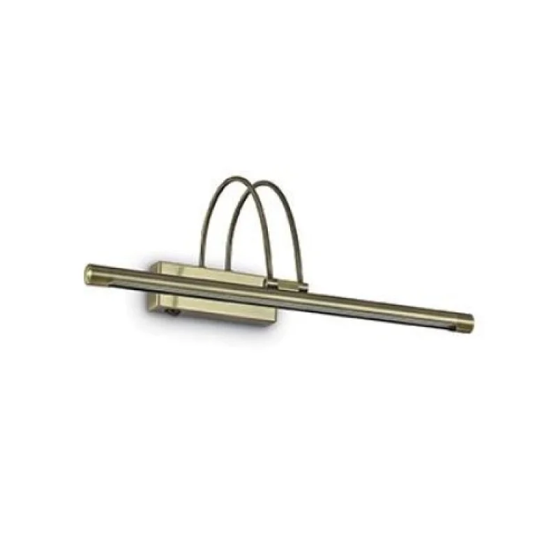 Лампи за картини Bow AP66 Antique 121161 – Ideal Lux LED аплик за картини в античен месинг, 66X0,07W, 3000K, IP20