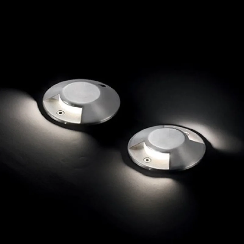 Rocket-1 122014 – Ideal Lux LED луна за вграждане в земя в хром, 1x3W, 4000K, IP65