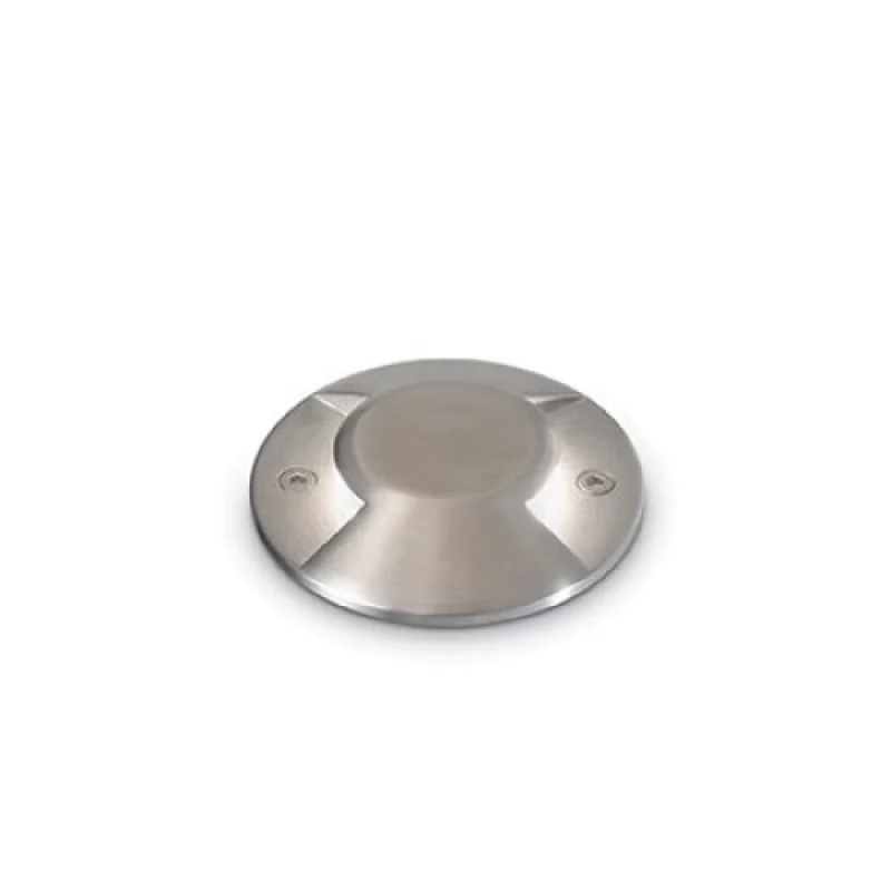 Rocket-2 122021 – Ideal Lux LED луна за вграждане в земя в матиран хром, 1x3W, IP65