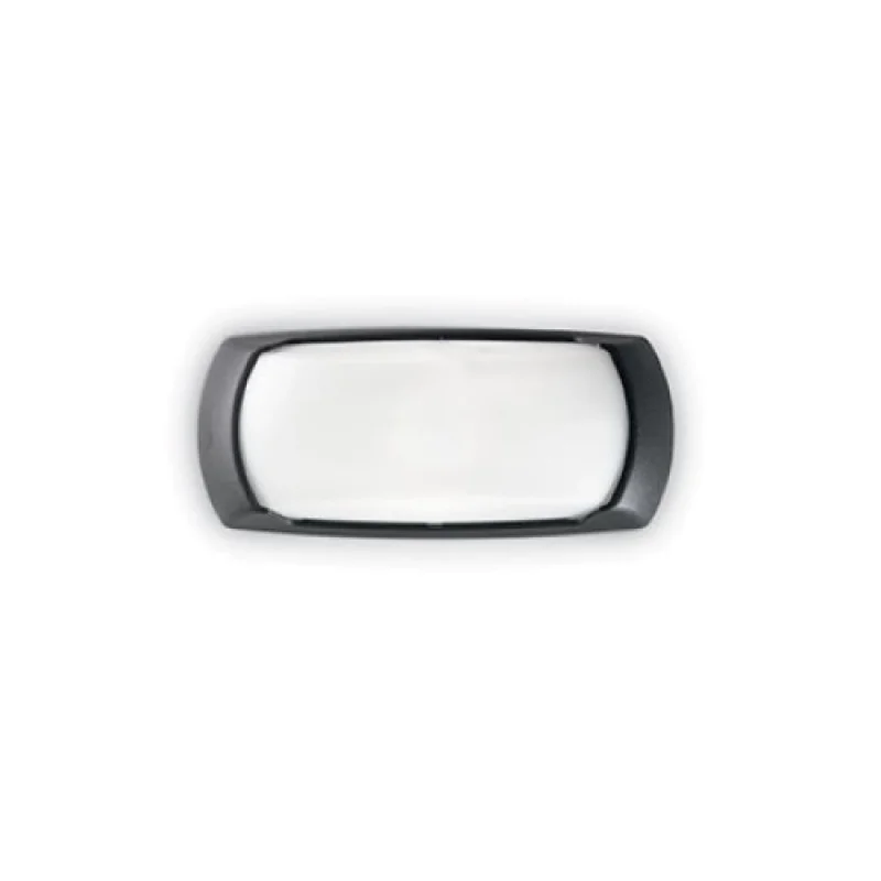 Outdoor Wall Lights Francy-2 AP1 123783 – Ideal Lux facade wall light in black, 1x23W, IP66