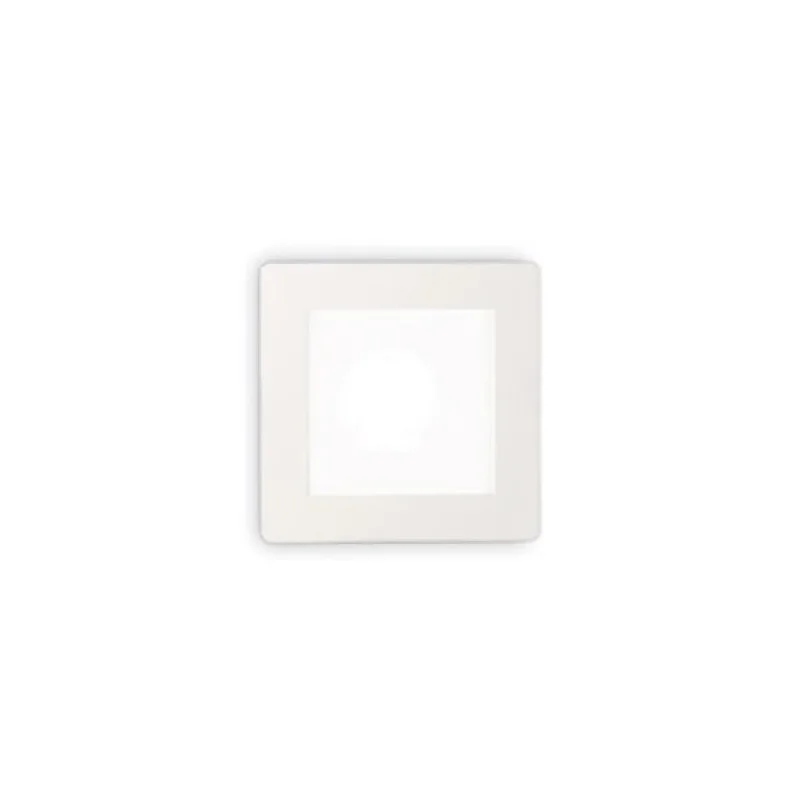 LED Panels Groove FI1 10W 123981 – Ideal Lux LED panel for recessed mounting in white, 10W, 3000K, IP20