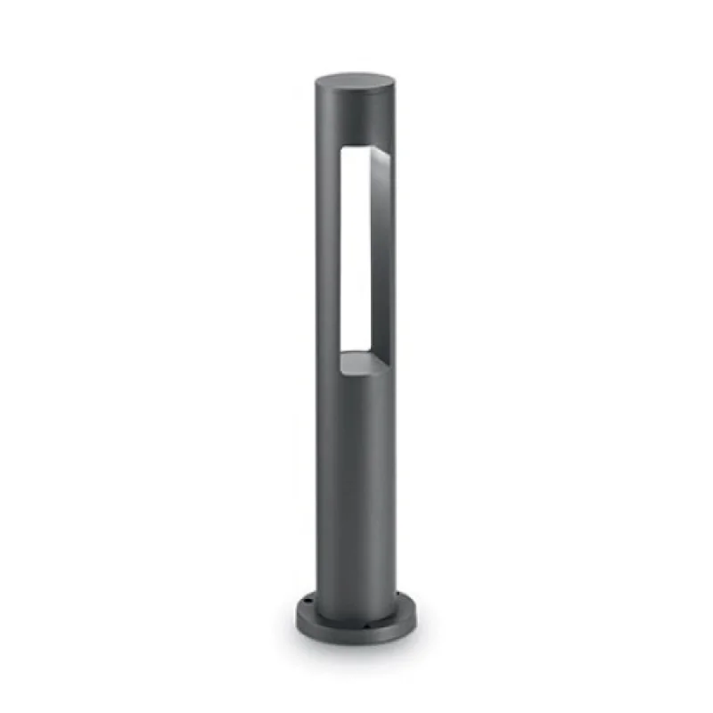 Bollard Lights Acqua PT1 ANTRACITE 135205 – Ideal Lux garden bollard in anthracite, 1x15W, IP 44