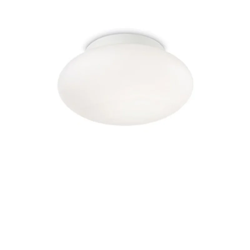 Bubble PL1 135250 – Ideal Lux градински плафон в бял, 1x60W, IP 44