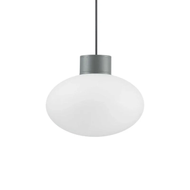 Външни пендели +145068 CLIO SP1 ANTHR 136073 – Ideal Lux градински пендел в антрацит, 1x42W, IP44