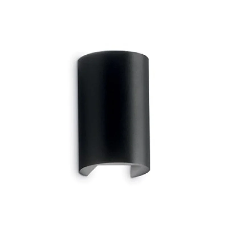 Apollo AP2 137391 – Ideal Lux LED facade wall light in black, 2x3W, 4000K, IP44