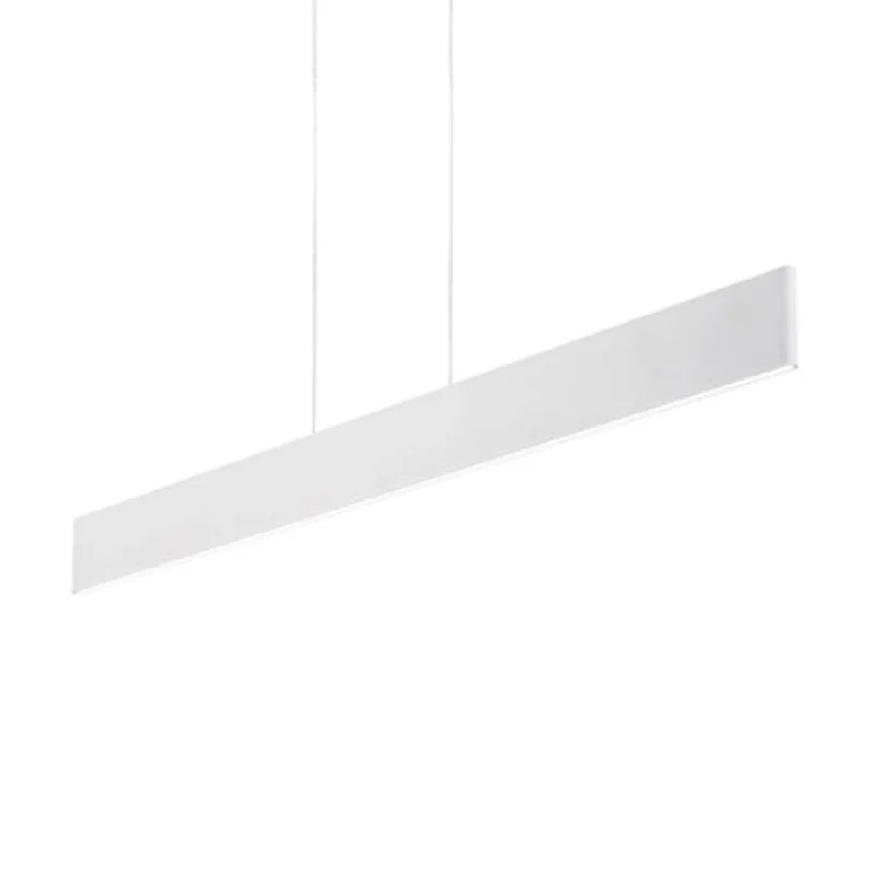 Desk SP1 138237 – Ideal Lux LED pendant in matt. white, 1X32W, 3000K, IP20