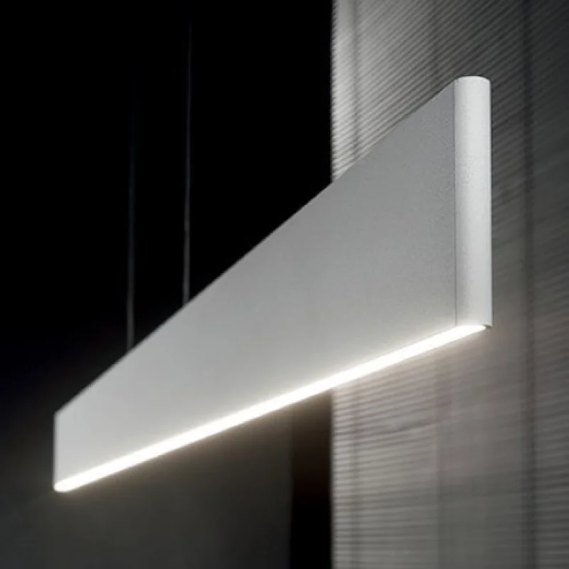 LED Pendants & Chandeliers Desk SP1 138237 – Ideal Lux LED pendant in matt. white, 1X32W, 3000K, IP20