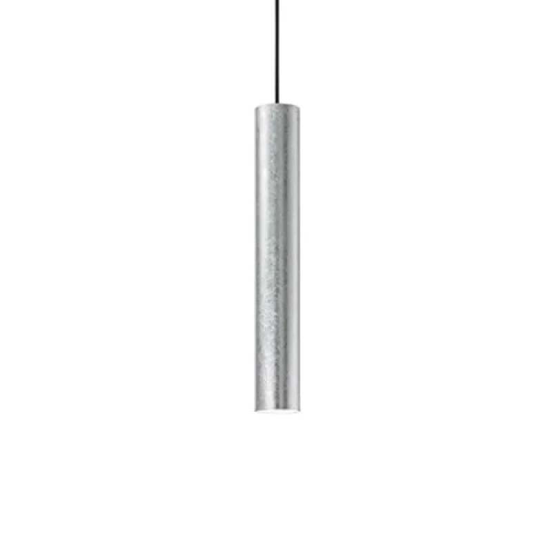Pendant Lights Look SP1 ARGENTO 141800 – Ideal Lux pendant in silver, 1X28W, IP20