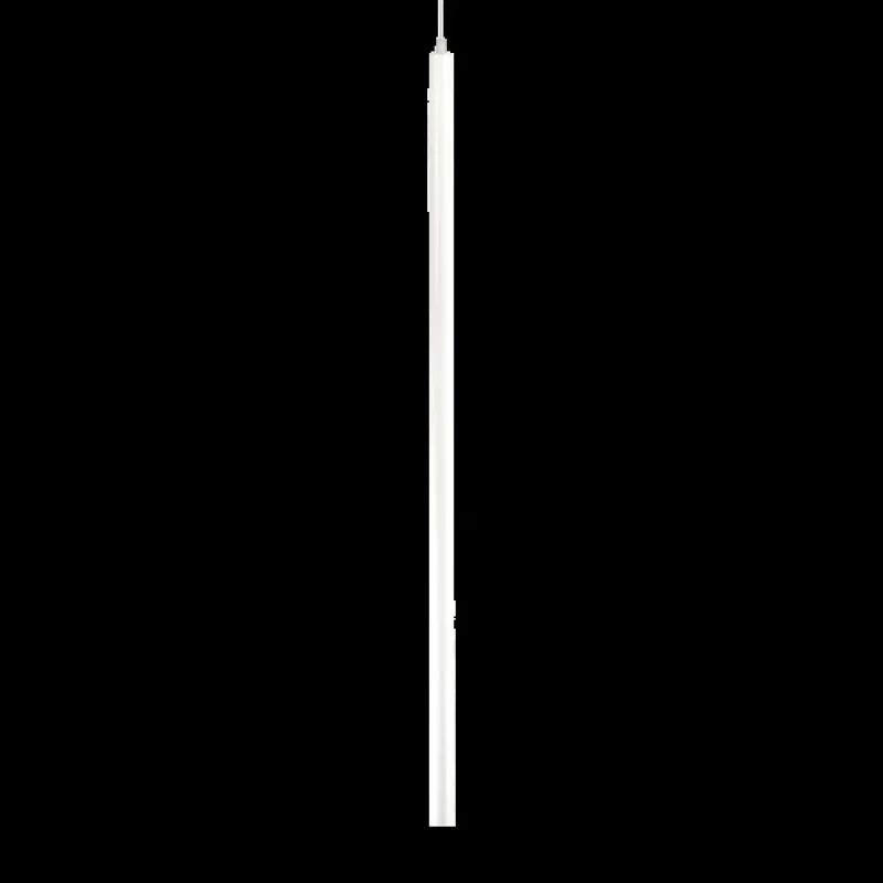LED Pendants & Chandeliers Ultrathin SP1 BIG ROUND BIA 142906 – Ideal Lux LED pendant in matt. white, 1X12W, IP20