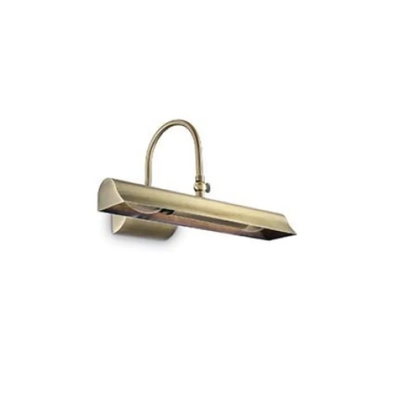 Retro AP2 144917 – Ideal Lux wall light for pictures in antique brass, 2X28W, IP20