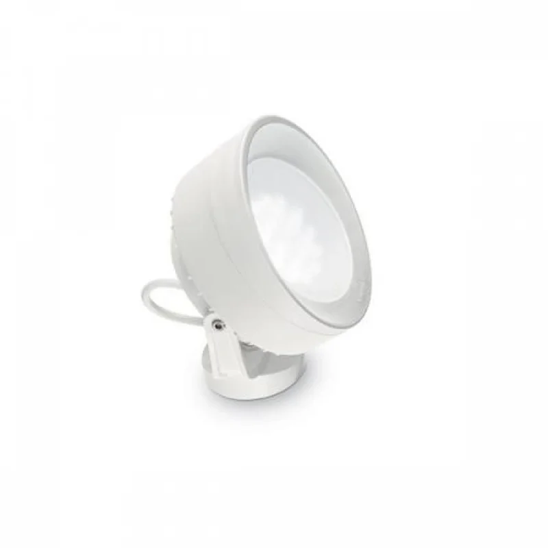 Tommy PT1 145310 – Ideal Lux garden bollard in white, 1x7W, IP66
