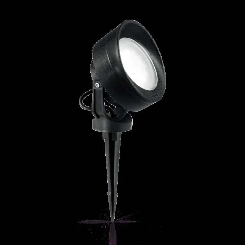 Tommy PT1 145358 – Ideal Lux garden bollard in black, 1x7W, IP66