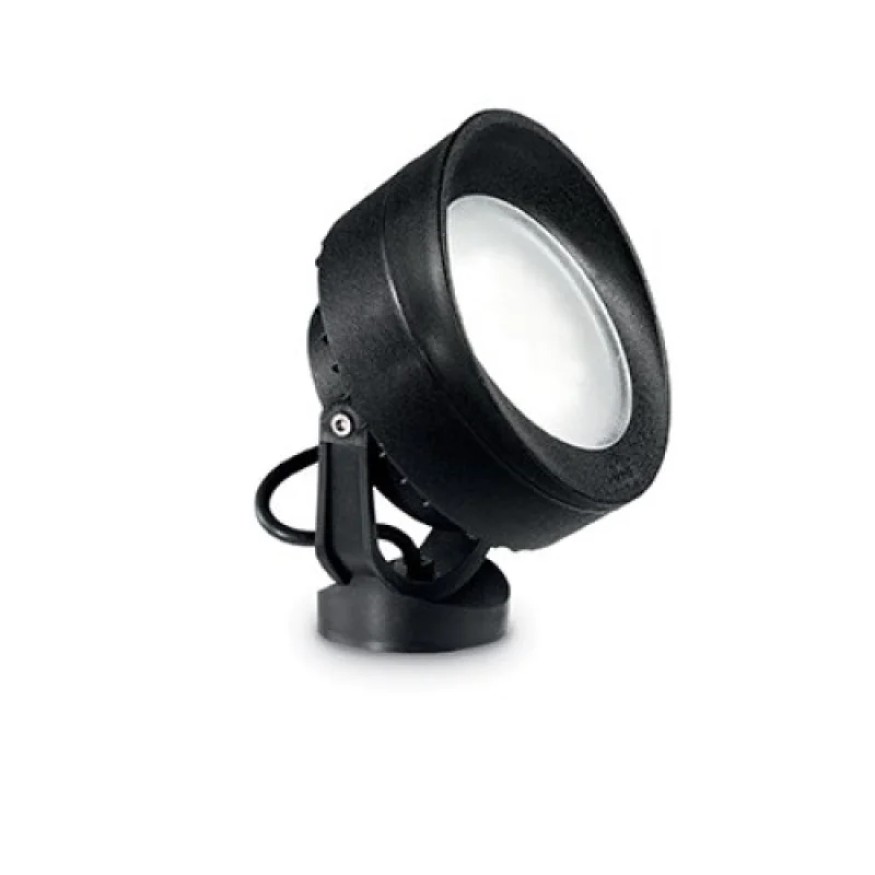 Bollard Lights Tommy PT1 145358 – Ideal Lux garden bollard in black, 1x7W, IP66