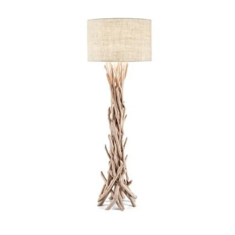 Driftwood PT1 148939 – Ideal Lux floor lamp in beige, 1X60W, IP20