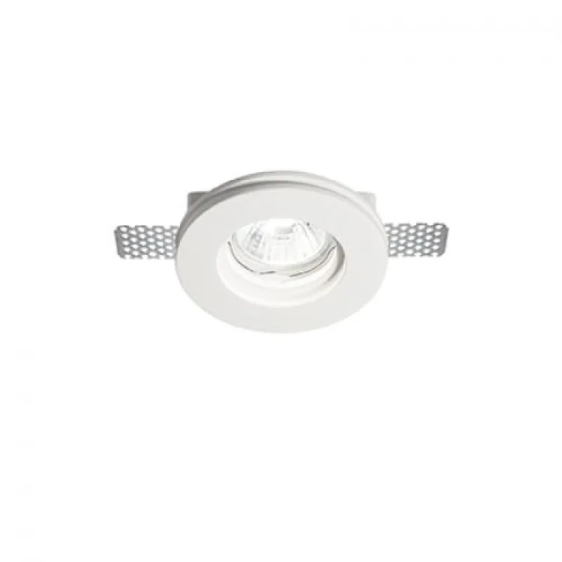 Луни за вграждане Samba ROUND 150307 – Ideal Lux луна за вграждане в бял, 1X35W, IP20