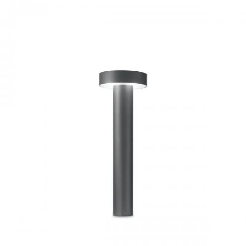 Tesla PT4 SMALL 153193 – Ideal Lux garden bollard in anthracite, 4X15W, IP44