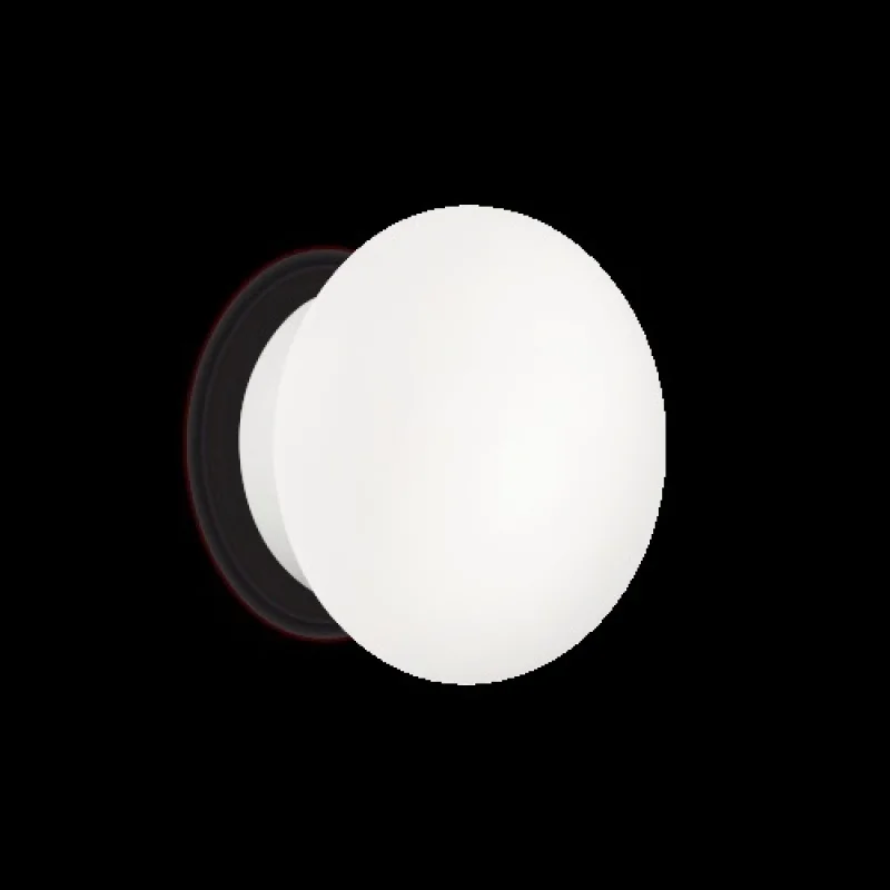 Bubble AP2 158907 – Ideal Lux градински аплик в бял, 2x15W, IP54
