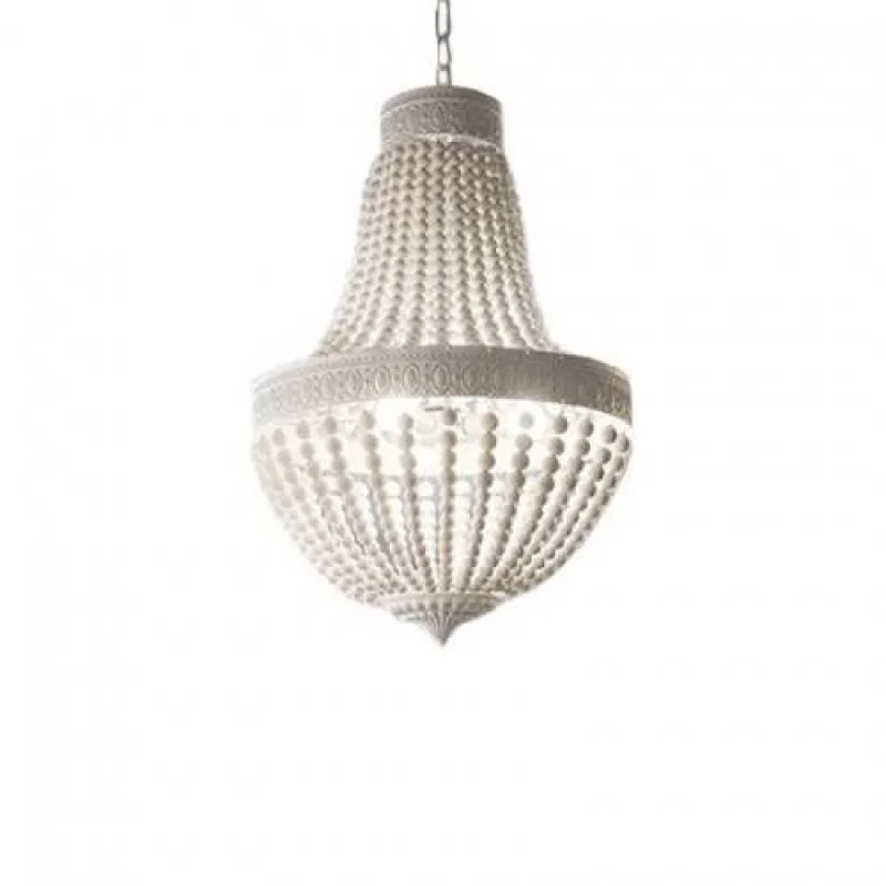 Monet SP5 Bianco 162737 – Ideal Lux chandelier in white, 5X40W, IP20