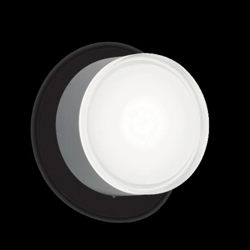 Urano PL1 BIG ANTRACITE 168135 – Ideal Lux facade wall light in anthracite, IP44