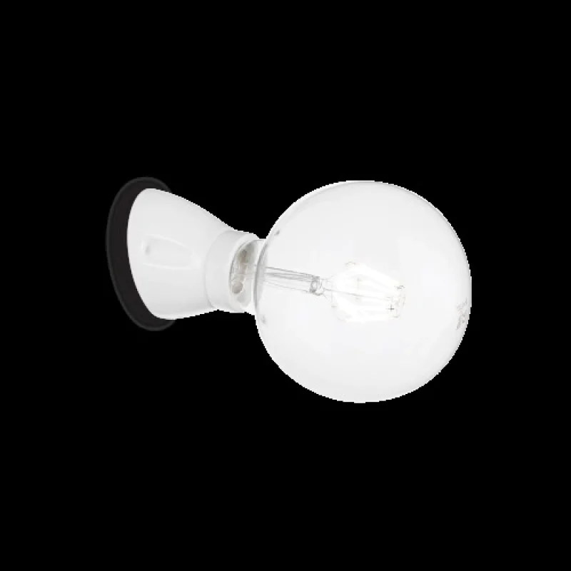 Стенно осветление (аплици) Winery AP1 Bianco 180298 – Ideal Lux аплик в бял, 1X60W, IP20