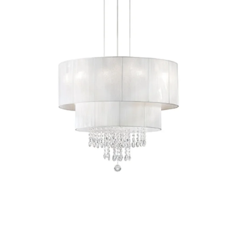 Пендели Opera SP4 182179 – Ideal Lux пендел в хром, 4X60W, IP20