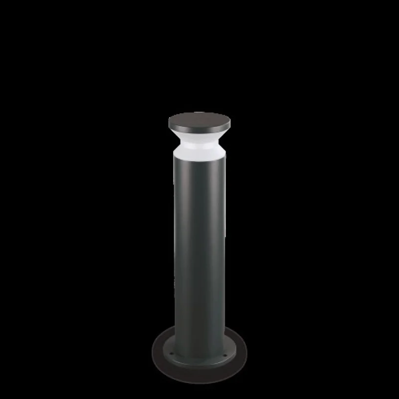 Torre PT1 H60 BLACK 186955 – Ideal Lux garden bollard in black, 1X15W, IP44