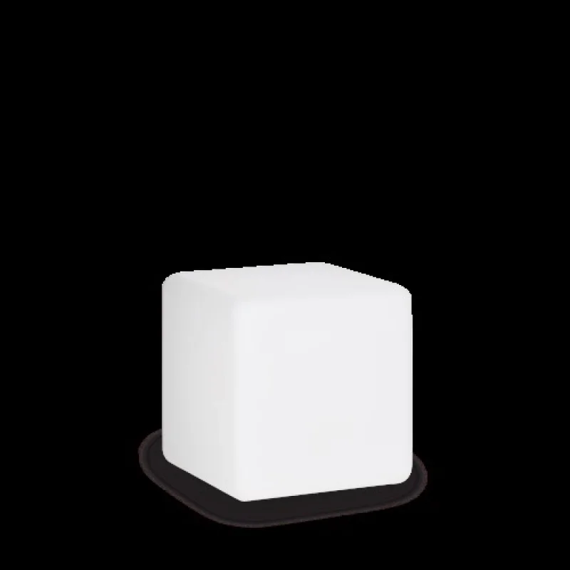 Градинско осветление Luna PT1 D3 191577 – Ideal Lux градинско осветително тяло в опал, 1X60W, IP44