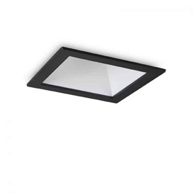 Луни за вграждане Game SQUARE 192406 – Ideal Lux LED луна за вграждане в черен, 11W, 3000K, IP20
