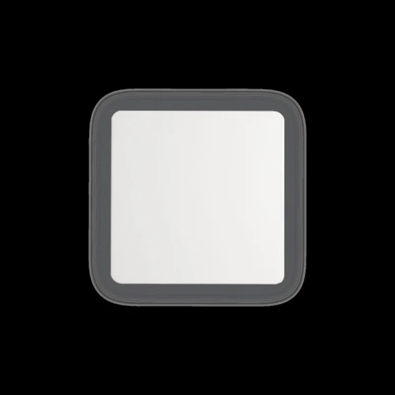 Wall Lights Cover AP1 SQUARE SMALL BIANC 195728 – Ideal Lux LED wall light in white, 9W, 3000K, IP20