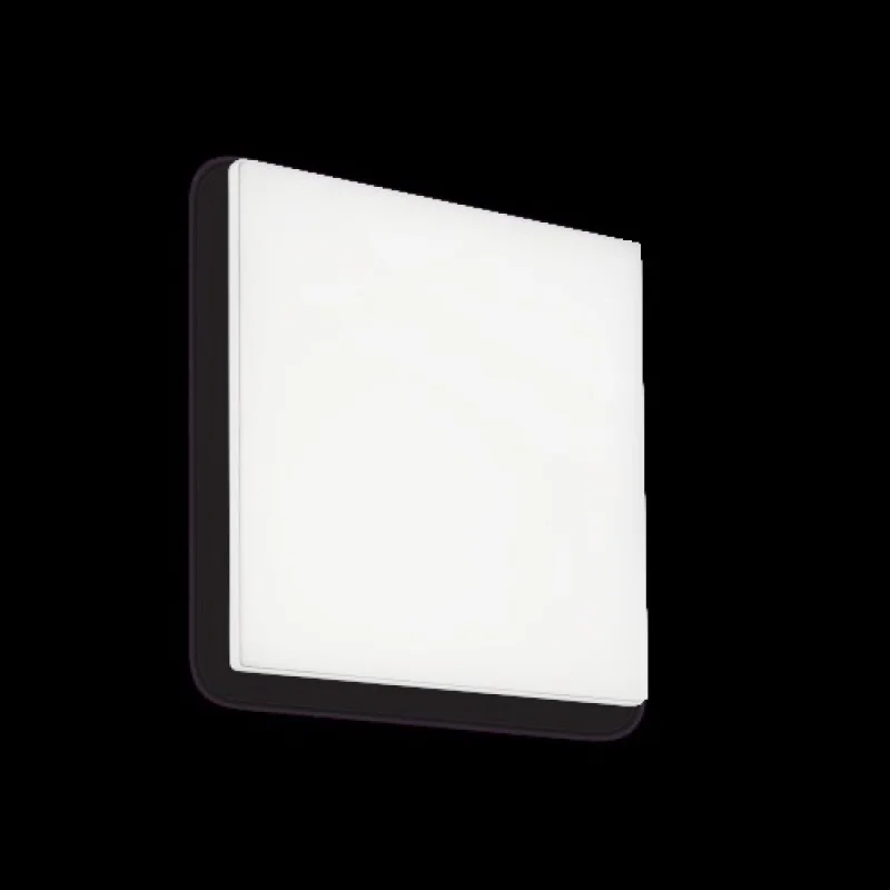 Външни таванни лампи (плафони) Mib PL1 SQUARE 202921 – Ideal Lux LED фасаден плафон в бял, 18W, 4000K, IP65