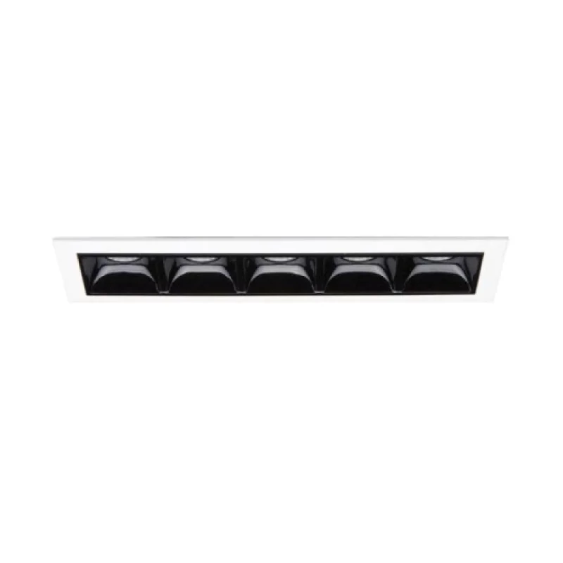 Recessed Downlights Lika TRIM 206219 – Ideal Lux LED downlight for recessed mounting in white, 12W, 3000K, IP20