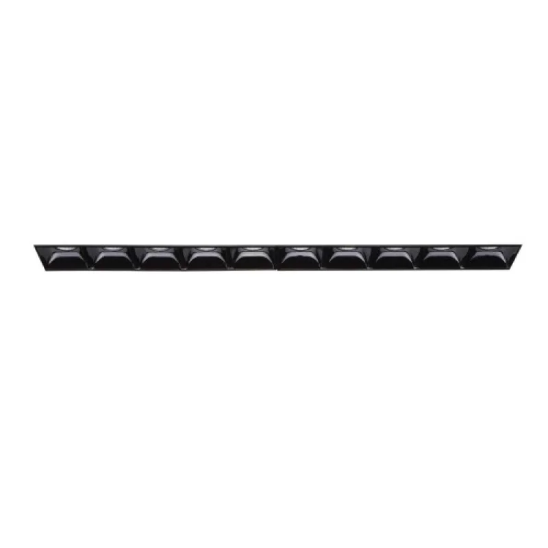 Lika TRIMLESS 206240 – Ideal Lux LED downlight for recessed mounting in black, 20W, 3000K, IP20
