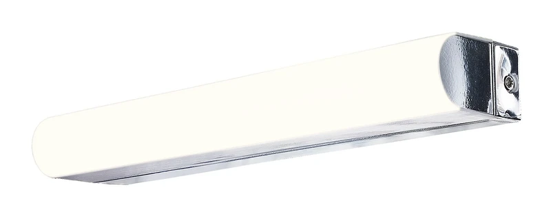 Осветление за баня Matt – LED аплик за баня в хром с бял абажур, 350мм, 10W, 4000K, IP44