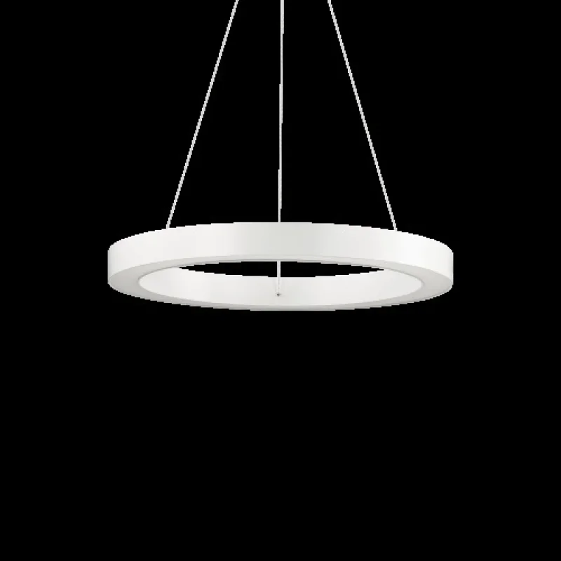 LED пендели и полилеи Oracle SP1 D50 WHITE 211404 – Ideal Lux LED пендел в бял, 25W, 3000K, IP20