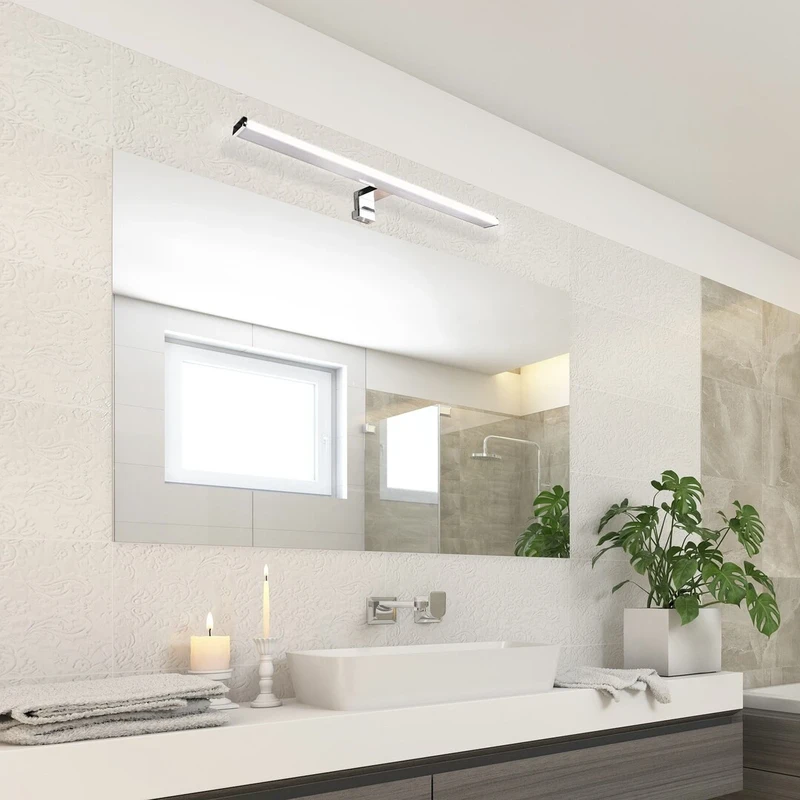 Levon – LED осветление за баня в хром, 600мм, 12W, 4000K, IP44